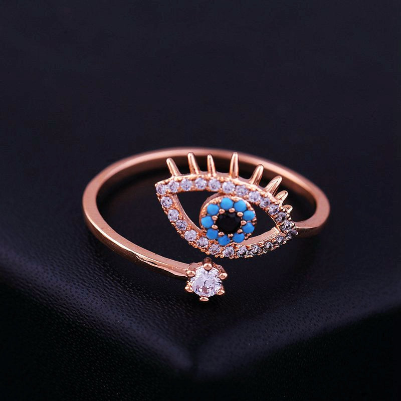 Bague motif œil