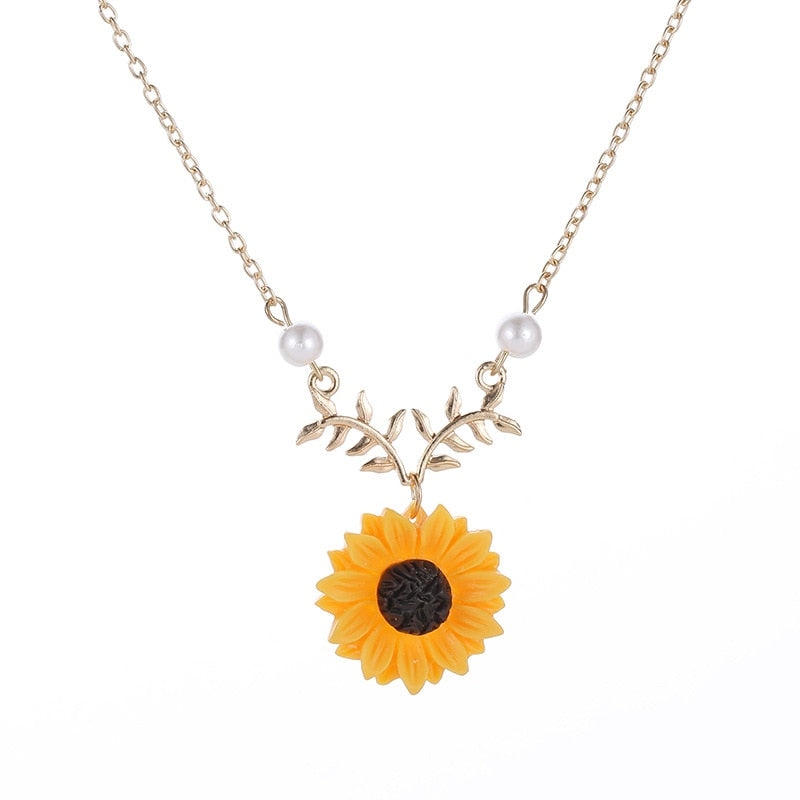 Collier - tournesol