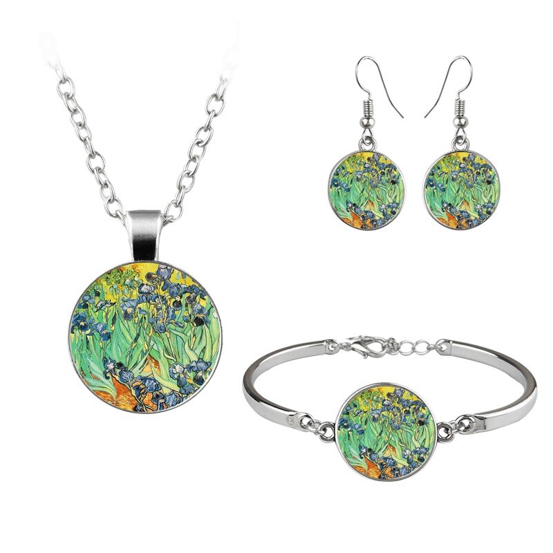 Ensemble de bijoux de style vintage
