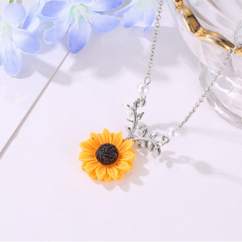 Collier - tournesol