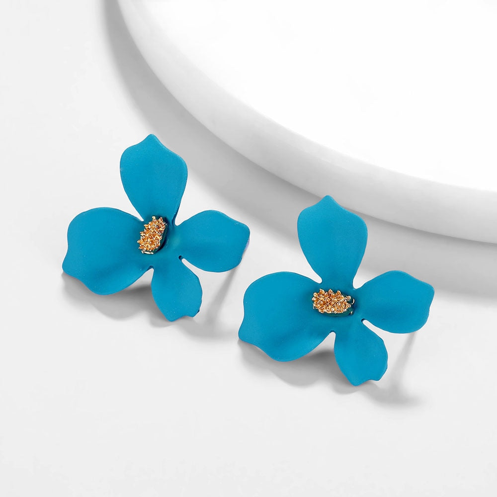Boucles d'oreilles - fleurs