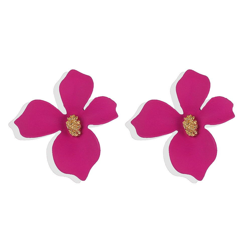 Boucles d'oreilles - fleurs