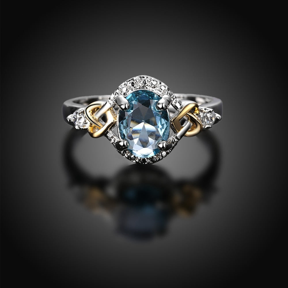 Bague en zircon cubique