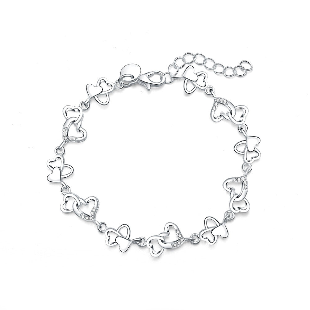 Bracelet - cœurs