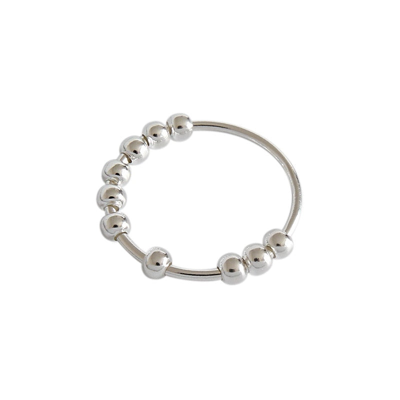 Bague avec des perles