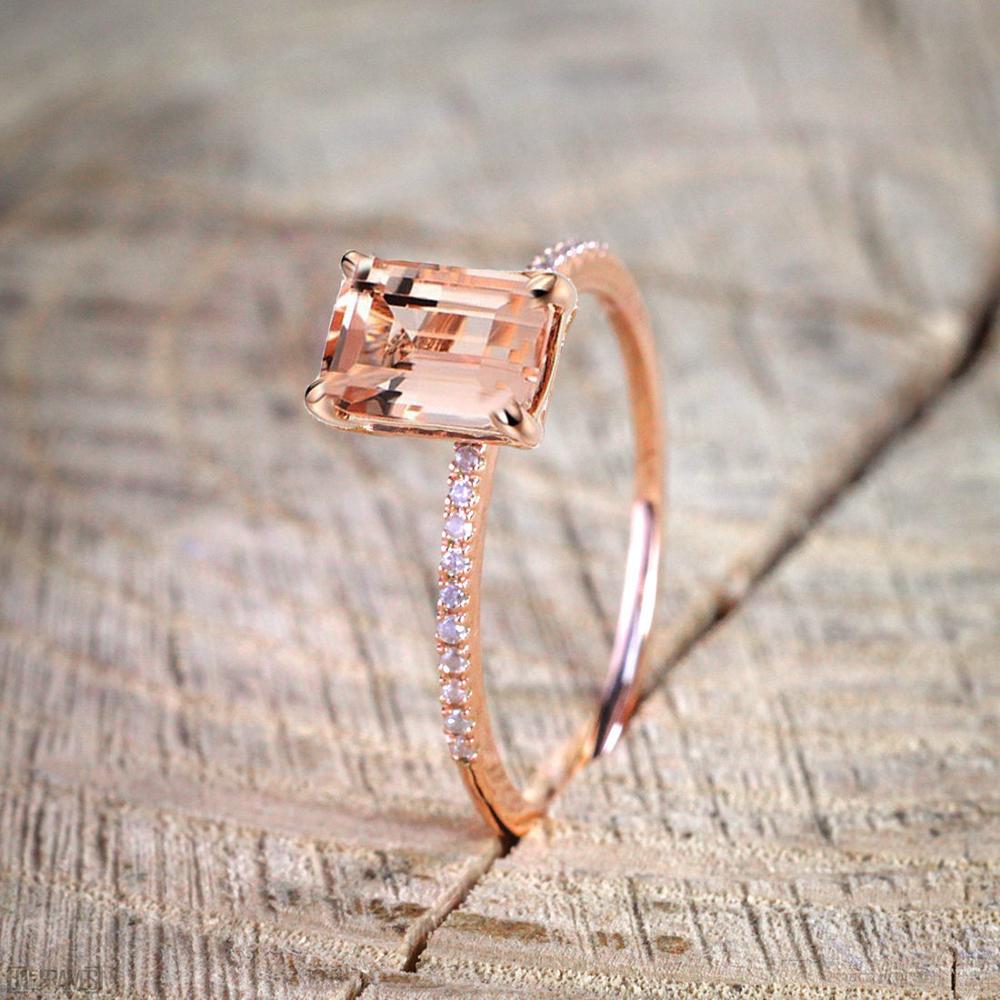 Bague en zircon cubique