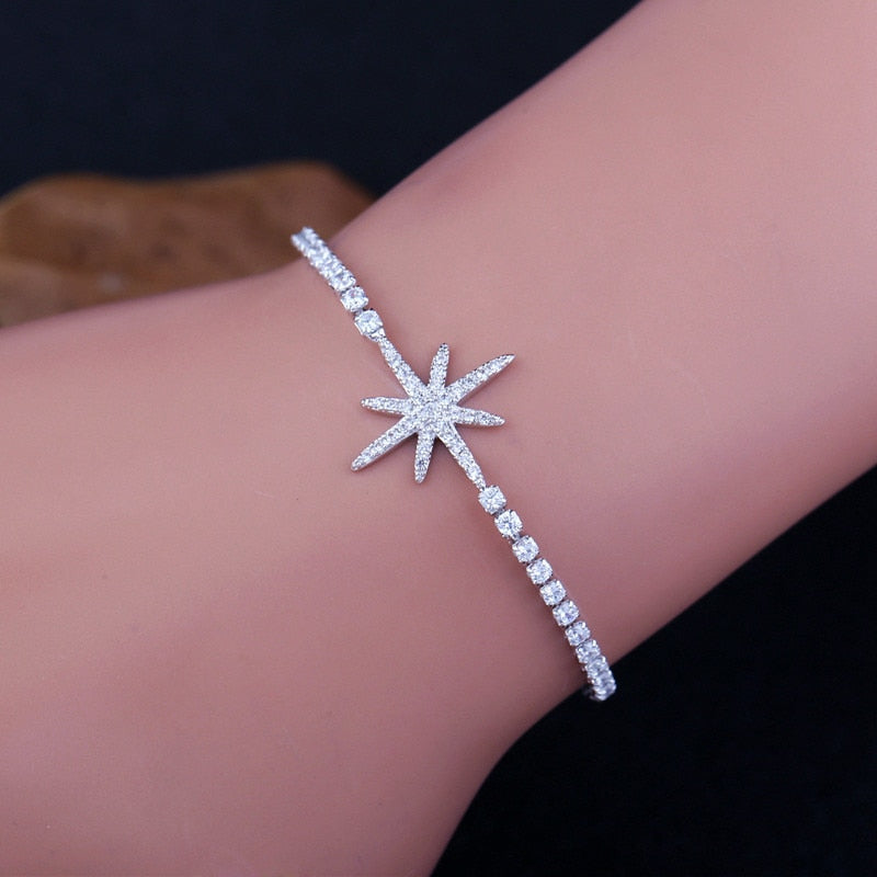 Bracelet avec motif d'étoile