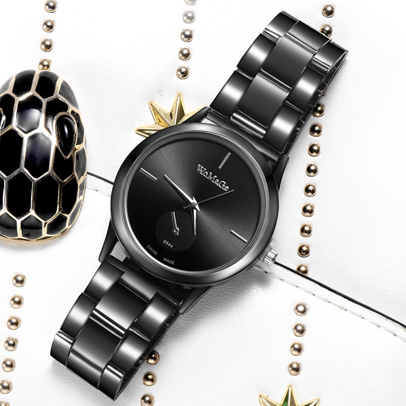 Élégante montre pour dames sur un bracelet