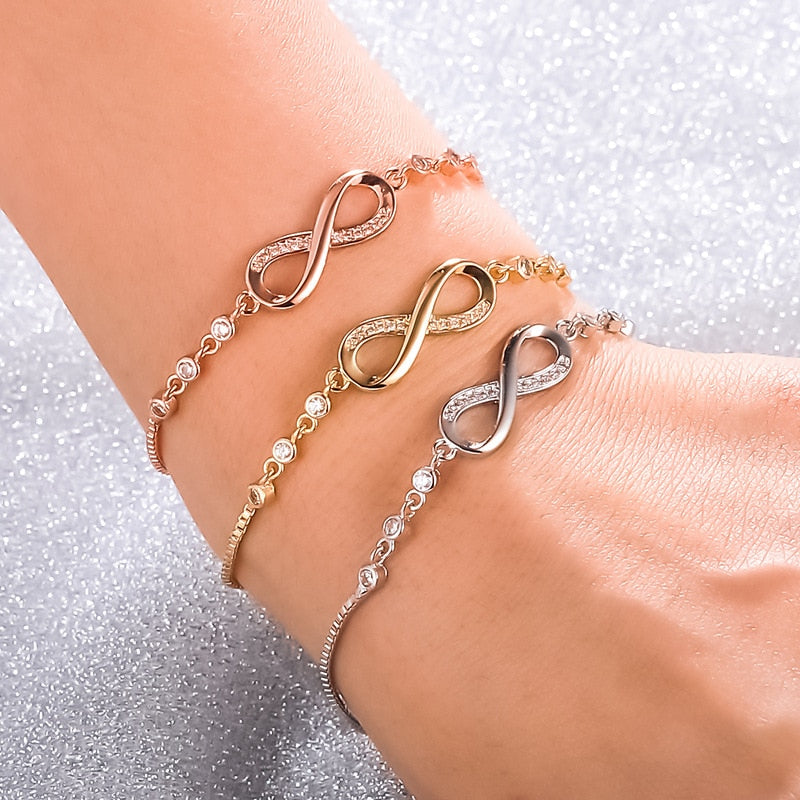 Bracelet avec motif de l'infini