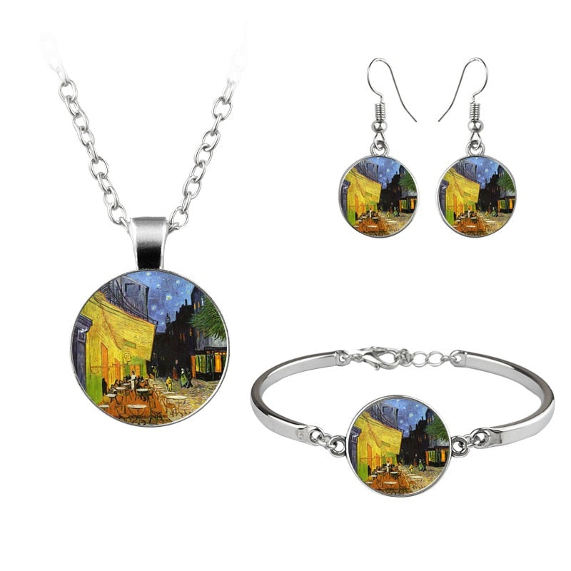 Ensemble de bijoux de style vintage
