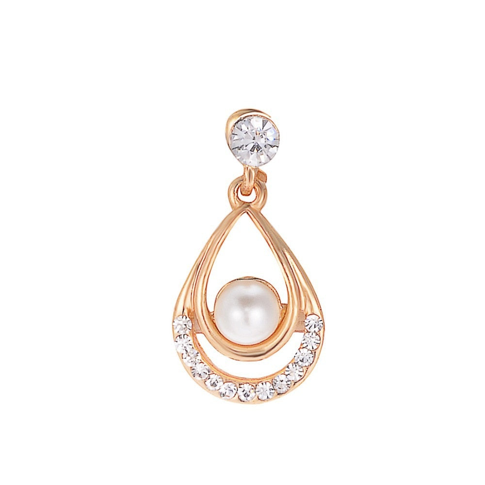 Ensemble de bijoux avec perles d'imitation