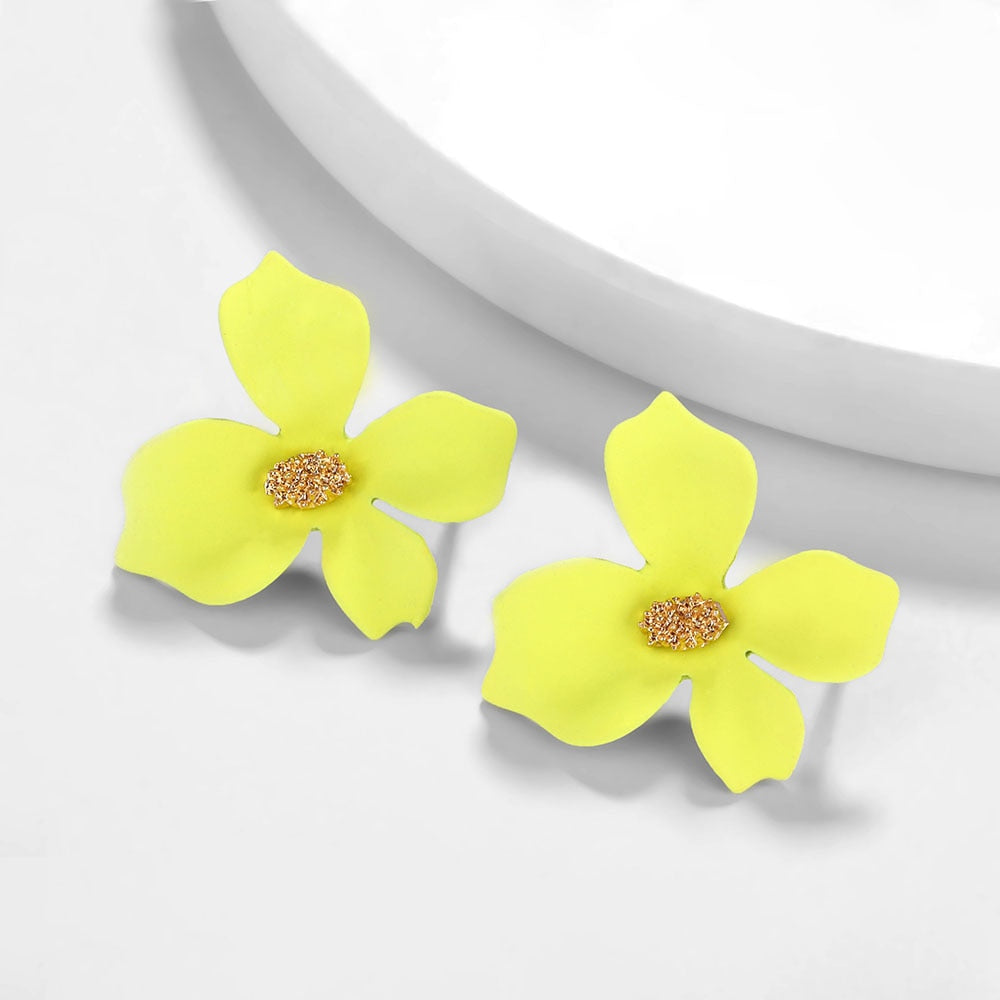 Boucles d'oreilles - fleurs