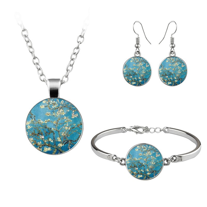 Ensemble de bijoux de style vintage