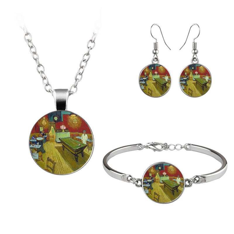 Ensemble de bijoux de style vintage