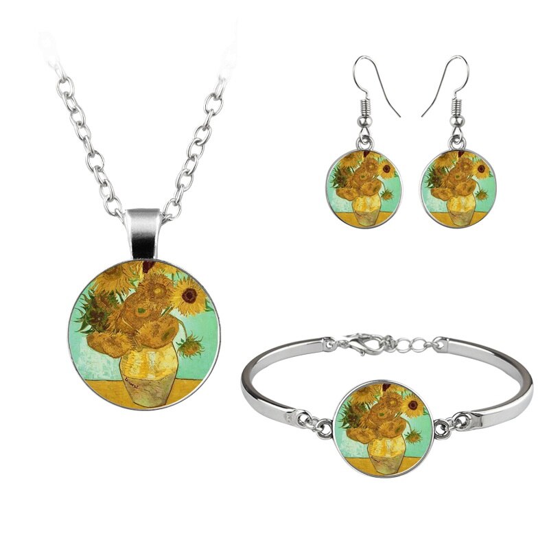 Ensemble de bijoux de style vintage