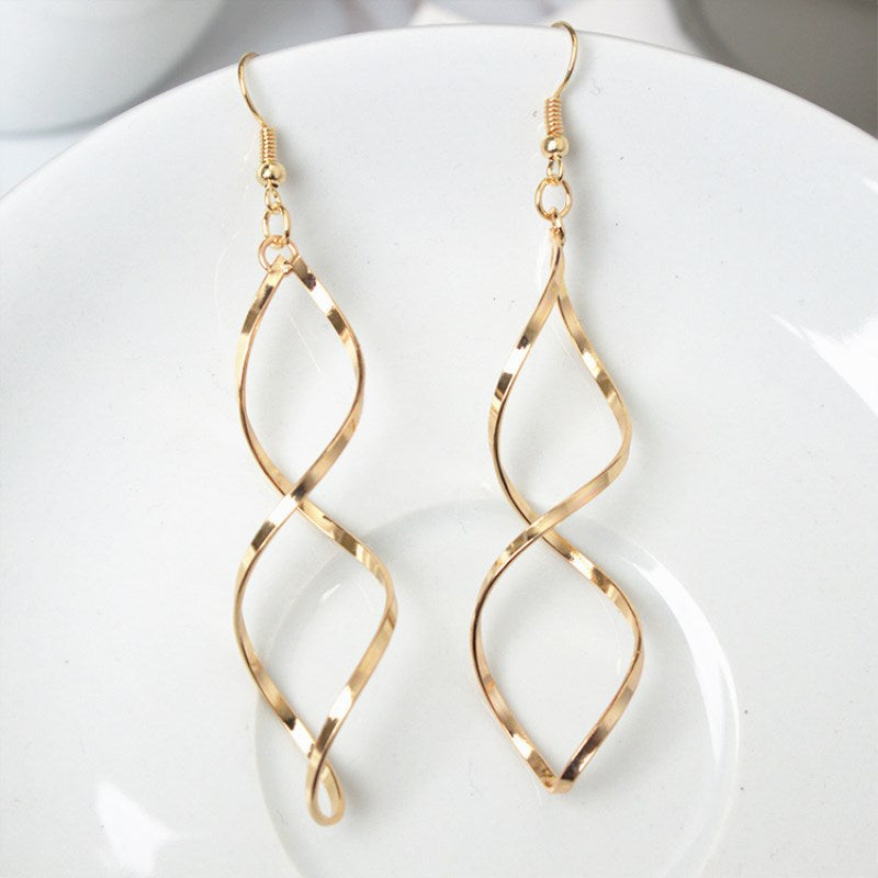 Boucles d'oreilles - spirales
