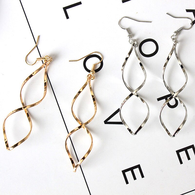 Boucles d'oreilles - spirales