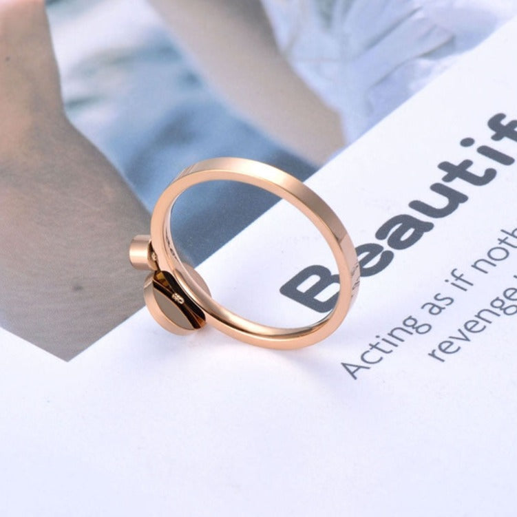 Bague en acier inoxydable