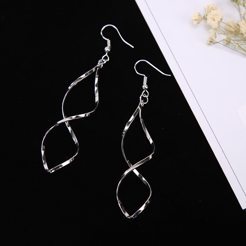 Boucles d'oreilles - spirales