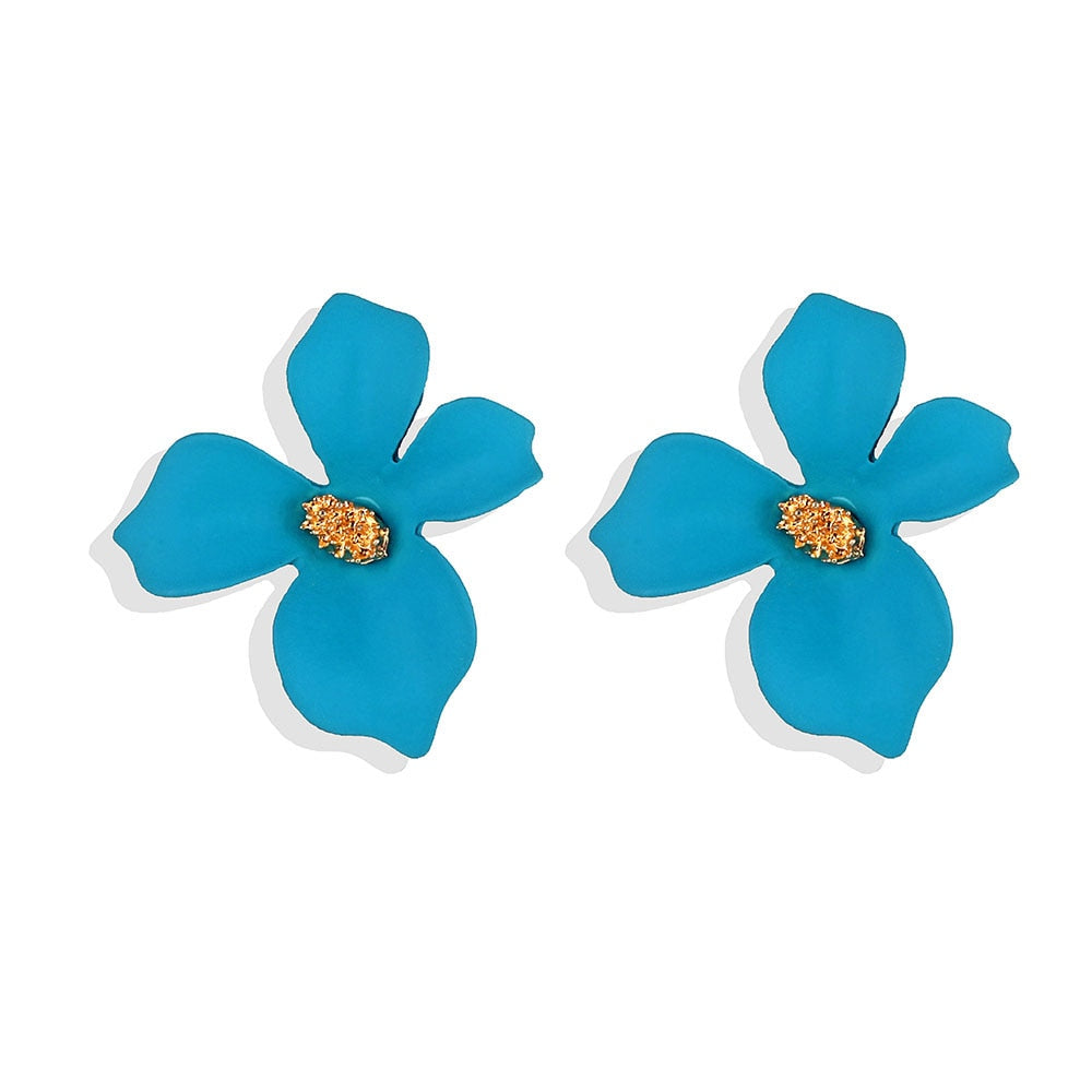 Boucles d'oreilles - fleurs