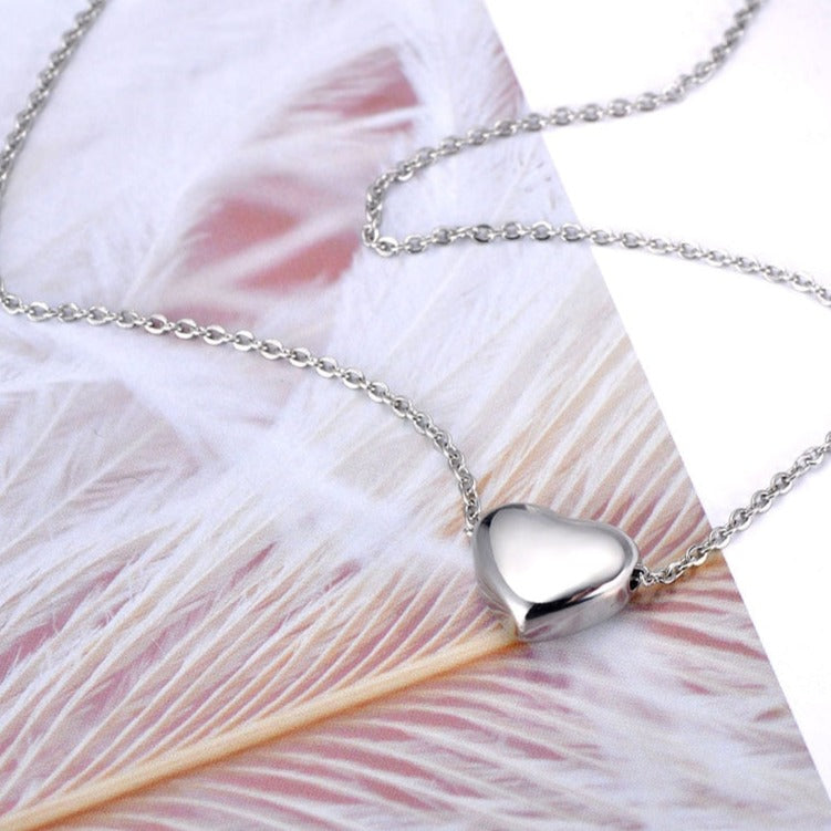 Collier minimaliste - cœur