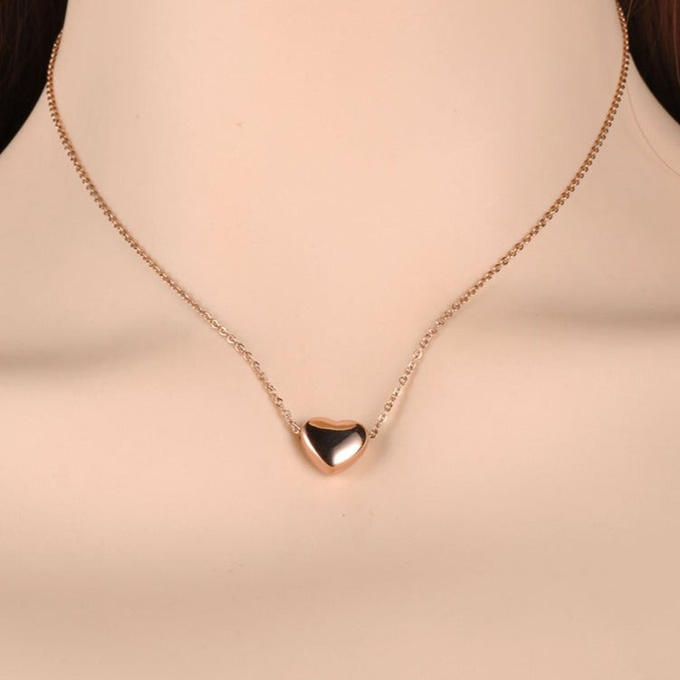 Collier minimaliste - cœur