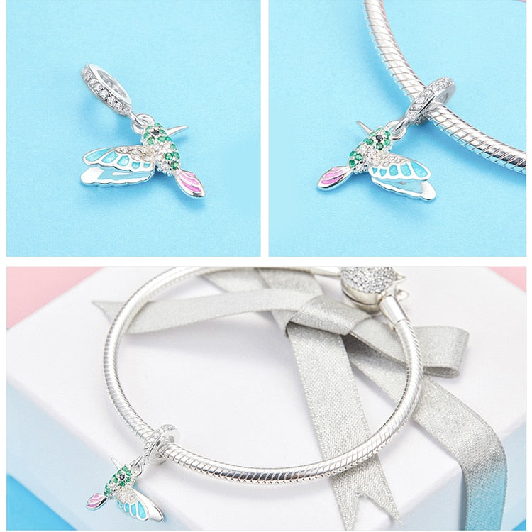 Pendentif modulaire - Colibri