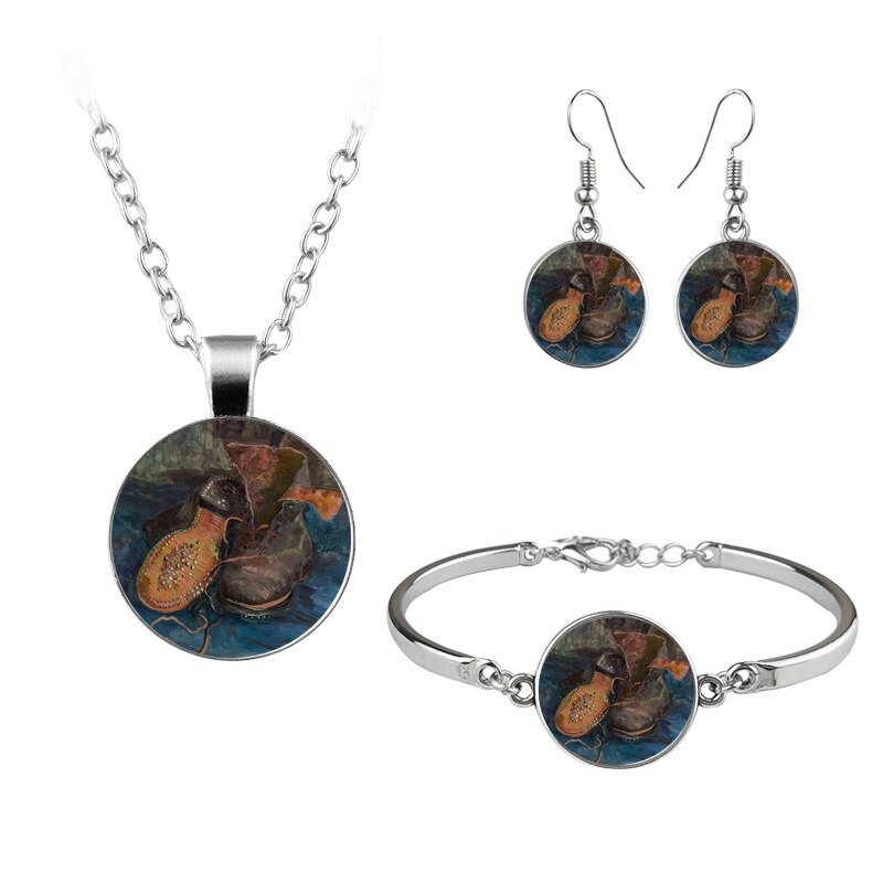 Ensemble de bijoux de style vintage