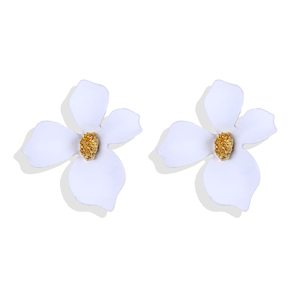 Boucles d'oreilles - fleurs