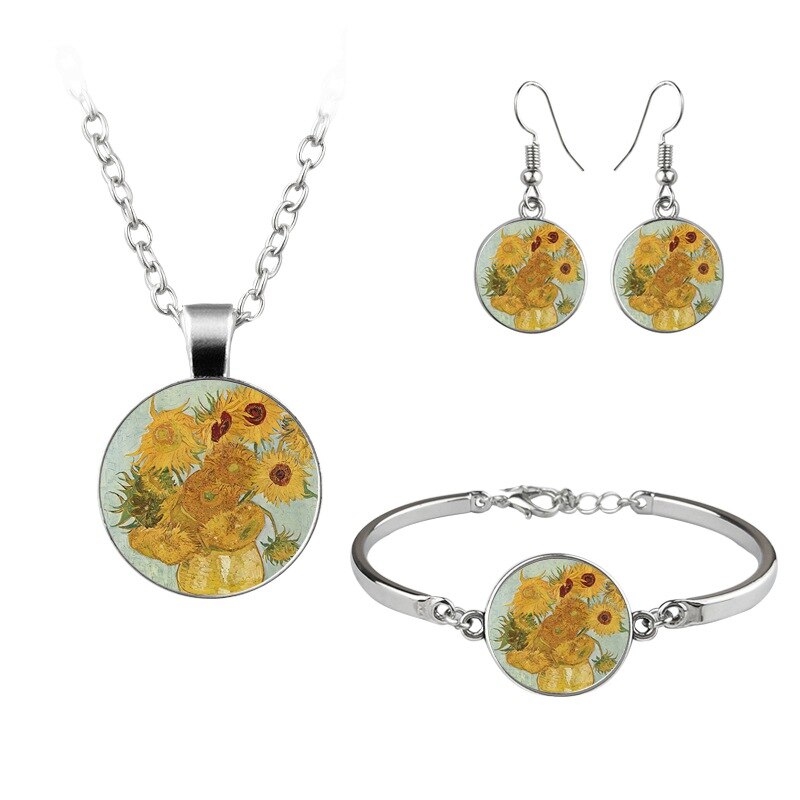Ensemble de bijoux de style vintage