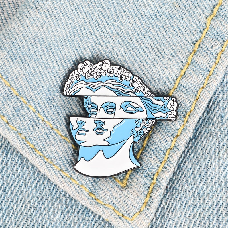Broche de sculpture