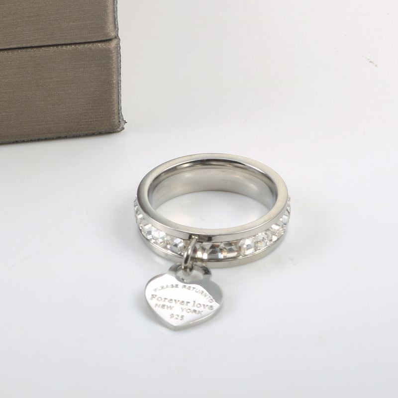 Bague en forme de cœur