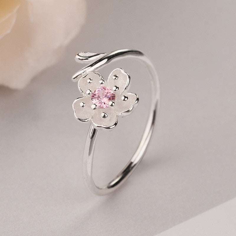 Ensemble de bijoux avec motif de fleur
