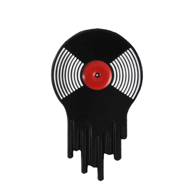 Épingle à disque vinyle