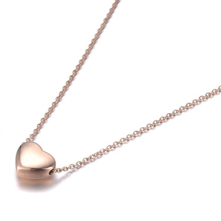Collier minimaliste - cœur