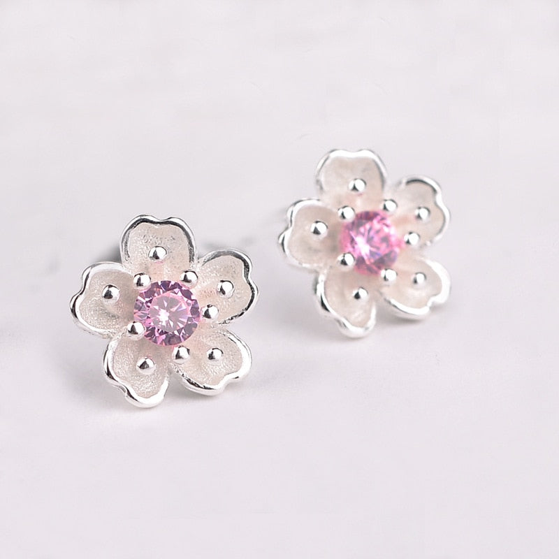 Ensemble de bijoux avec motif de fleur