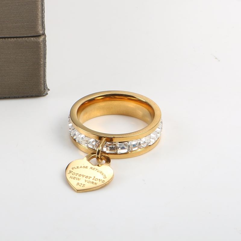 Bague en forme de cœur