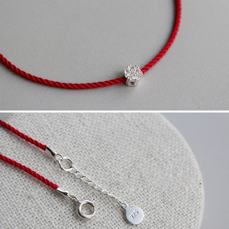 Bracelet minimaliste avec zircone cubique