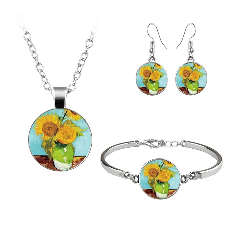 Ensemble de bijoux de style vintage