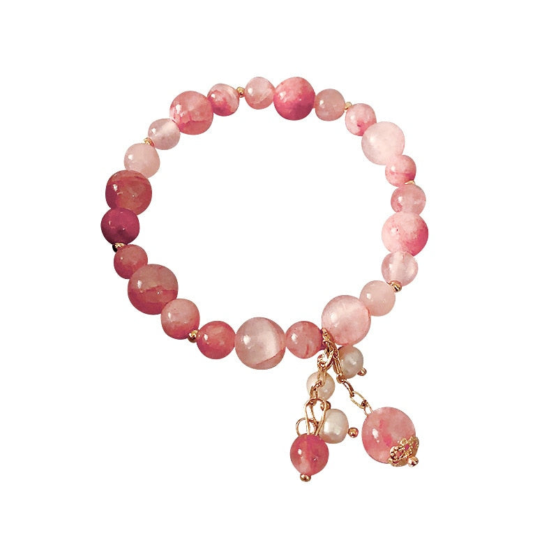 Bracelet sur un élastique