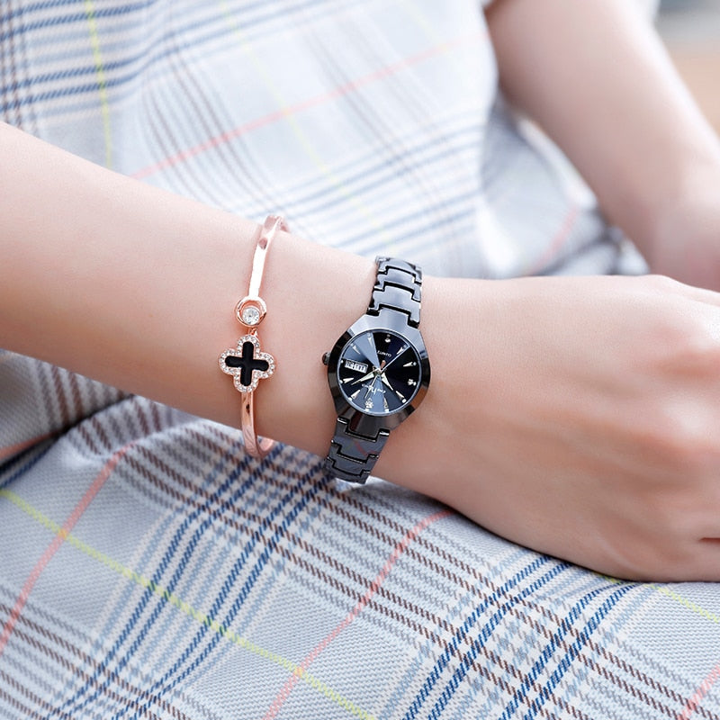 Montre pour femmes avec affichage de la date