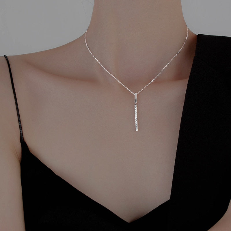 Collier avec zircons
