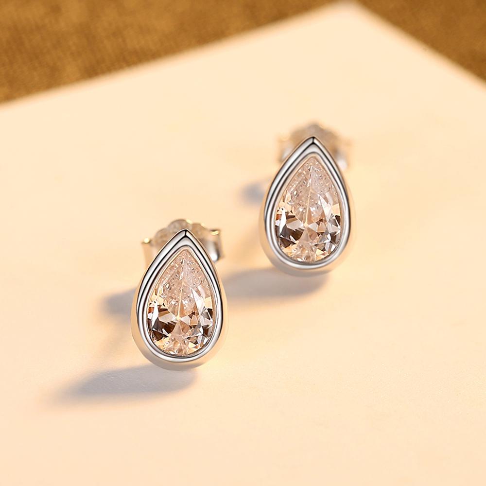 Boucles d'oreilles - gouttes d'eau