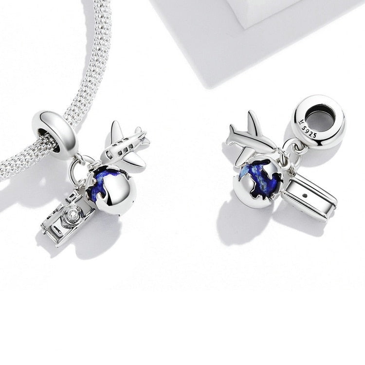 Pendentif modulaire triple