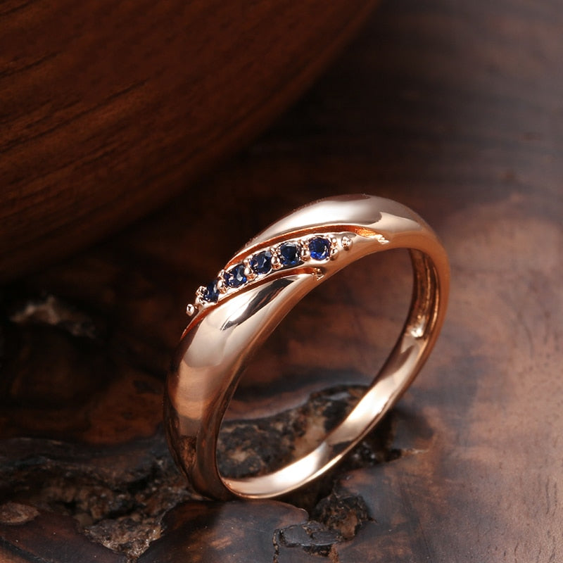 Bague en zircon cubique