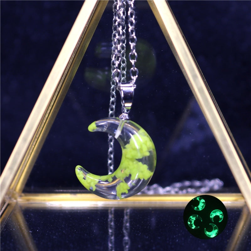 Collier de lune lumineuse