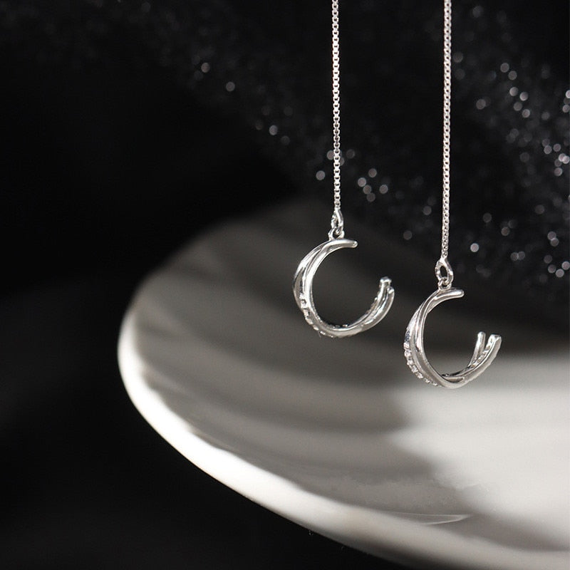 Boucles d'oreilles avec des manchettes d'oreille