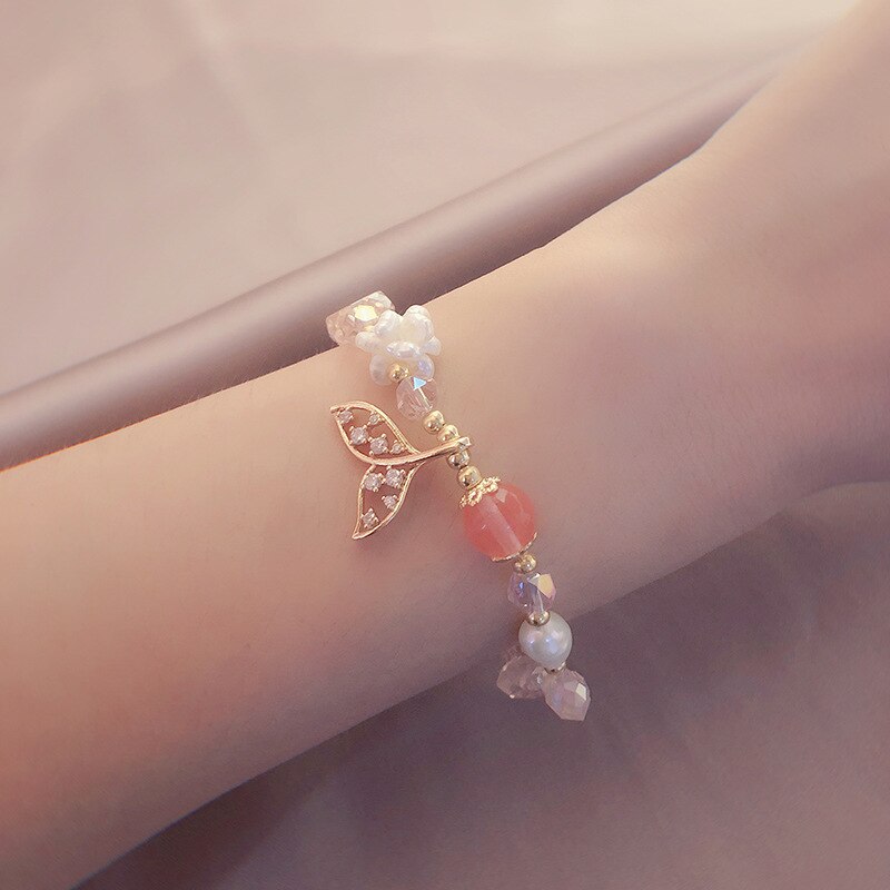 Bracelet sur un élastique