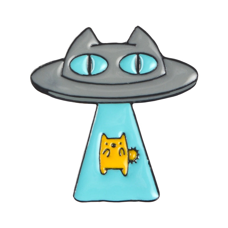 Epingle - Chat OVNI