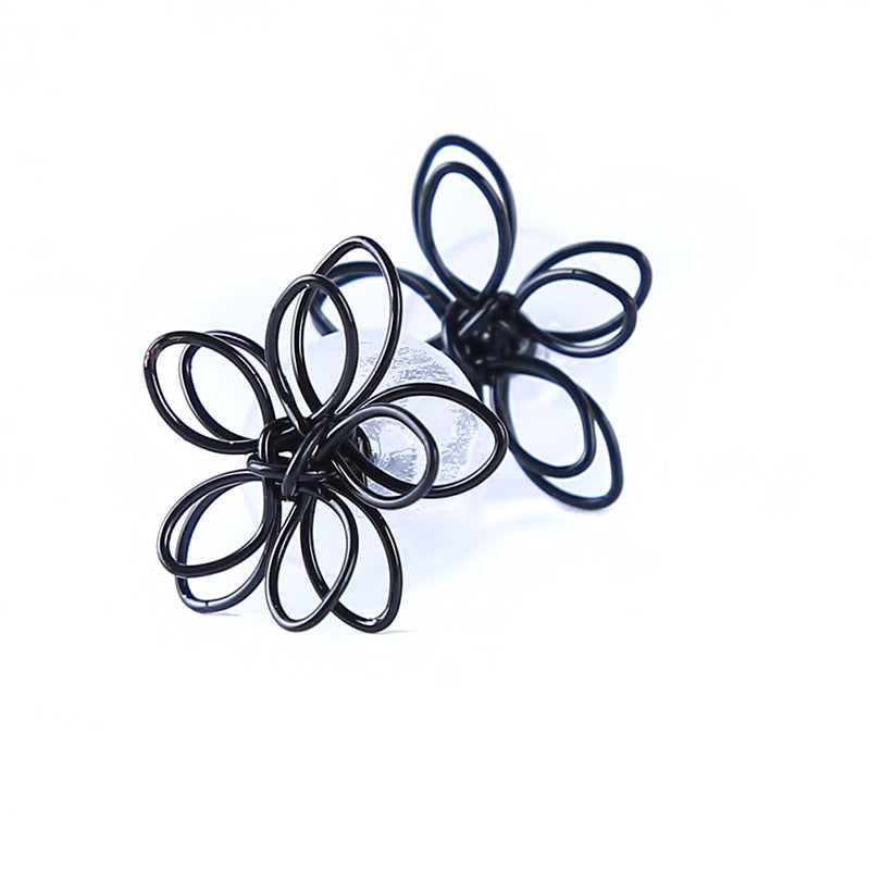 Boucles d'oreilles - fleurs